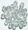 25 10mm Transparent Crystal Round Glass Beads